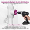 PVC Pipe Reamer Kit 8 PCS 1/2" 3/4" 1" 1-1/4"