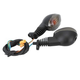 Duokon Motorcycle Turn Signal Light Lamp for 250 & KLX 250SF Modification (Black)