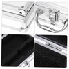 SUPVOX Aluminum Alloy Tool Box Portable Hard Shell Briefcase with