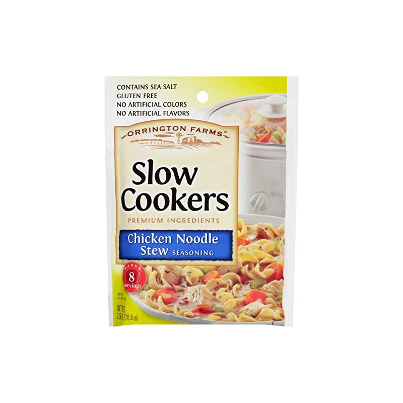 Orrington Farms Slow Cookers, Chicken Noodle Soup Seasoning 30 Ounce