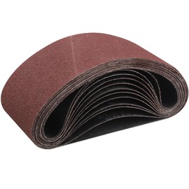 STEBRUAM Sanding Belts 100 x 560 Grit 80 Pack of 12