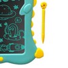 LCD Drawing Board Cute Dinosaur Shape Erasable Reusable Educational Colorful