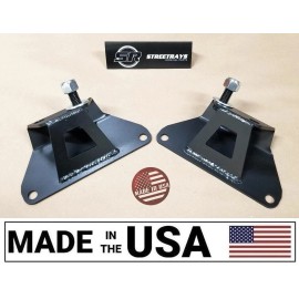 StreetRays [Originals] [SR] Solid Engine Motor Mounts Pair FOR 1986-1995 Mustang LX & GT 5.0L 5.8L 302