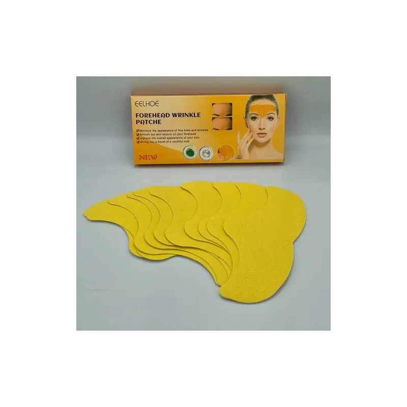 Parches Antiarrugas Frente Entrecejo Suaviza Colágeno 10 Pz