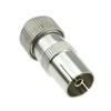 kenable TV RF Female Self Crimping Coax Plug for Coaxial