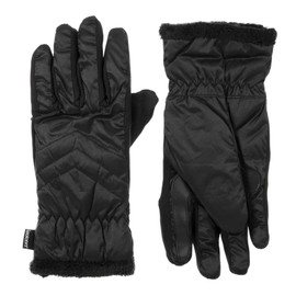 Women's SleekHeat Quilted Gloves Small/Medium / Black, black