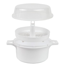 Home-X Microwave Round Steamer Set