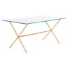 Safavieh Home Collection Brogen Light Gold Accent Table
