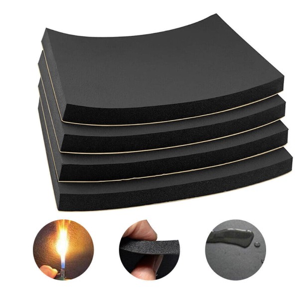 Modigt 4pcs 237mil 2.7sqft Car Floor Door Sound Deadener Insulation