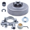 Gubeter 3/8" Clutch Drum Sprocket Oil Pump Worm Gear Kit