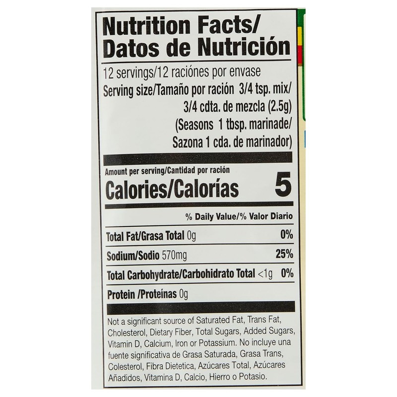 Lawry's Tenderizing Beef Marinade Spices & Seasonings Mix, 1.06 oz