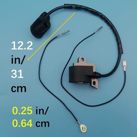 Bobina de encendido para Stihl 4128-400-1306 4128-400-1300 4128-400-1301 4234-400-1300 4234-400-1301 FR450 FR480 FS400 FS400K FS400L FS420 FS450 FS450L FS480 FS480K FS480L SP400 SP450 SP451 SP481 Z756