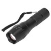 Small LED Flashlight Single Mode Retractable Focusing Waterproof Green Light