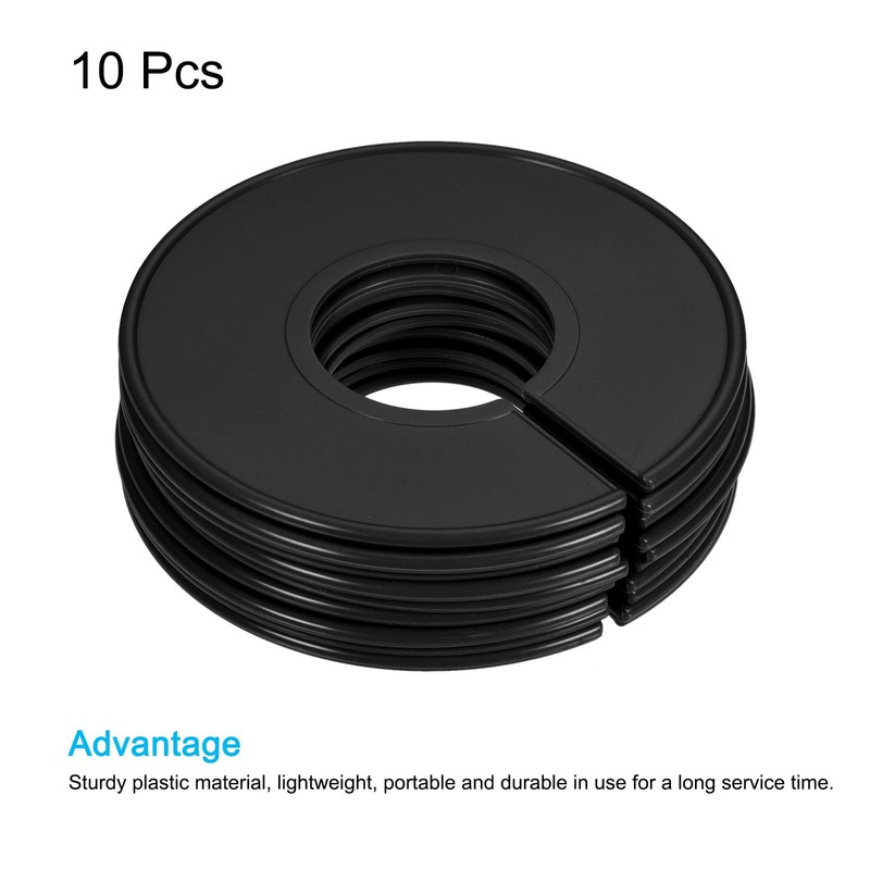 PATIKIL Clothes Dividers 10pcs Size Dividers Blank Clothes Rack Reusable