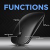 Ultra-Slim USB optical wired mouse for Laptop Computer Desktop, universal