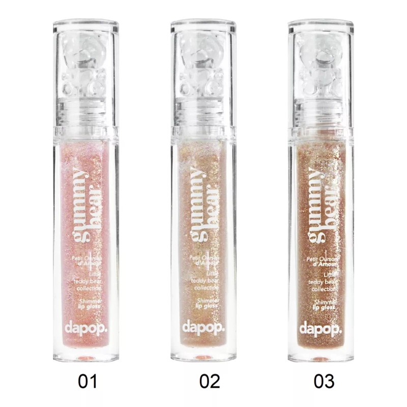 Dapop Kit Gloss Shimmer Hi Shine Gummy Bear Dapop