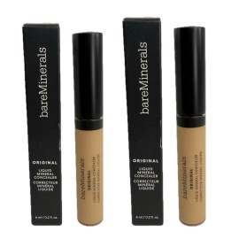 bareMinerals Two BareMinerals Original Liquid Mineral Concealer MED/TAN 3.5N Full Size 0.2 oz