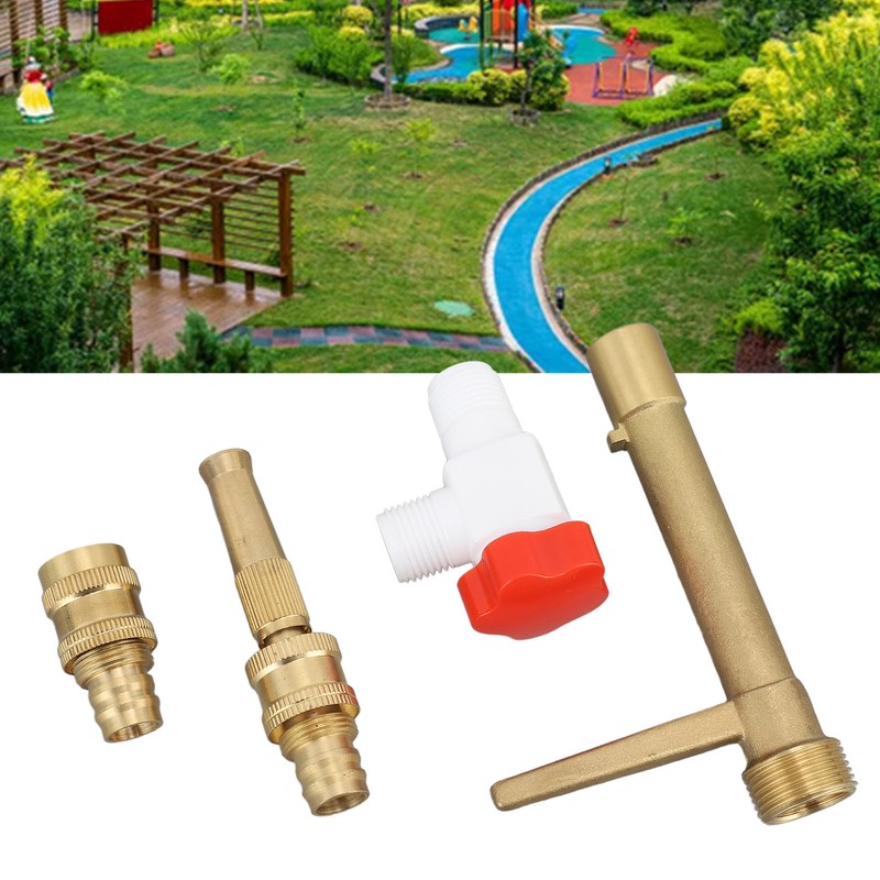 G3/4 Brass Quick Water Intake Valve Key Brass Quick Coupler