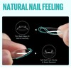 TOMICCA Almond Nail Tips, Medium Almond Acrylic Nail Tips, 216Pcs