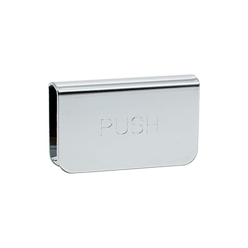 Sugatsune - K-130CR - PUSH PLATE (Chrome)