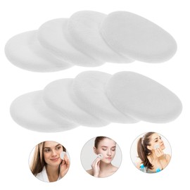 FRCOLOR 12pcs Velour Makeup Puff for Women Soft Rounded Cosmetic Applicators for Foundation Powder Blusher and Highlighter Gentle Reusable and Skin-friendly Tool for Makeup Application