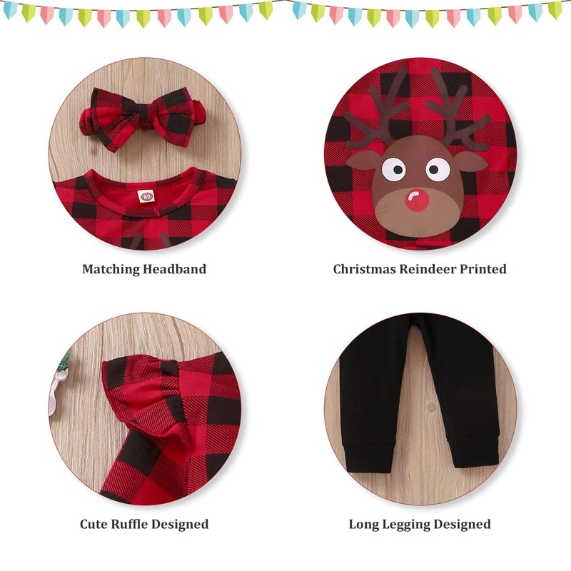 Conjunto de ropa de 3 piezas para niños pequeños, diseño