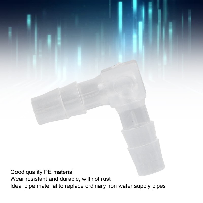 10 Pieces Angle Hose Nozzle Plastic 90 Degree Angle Hose