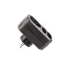 Multi-Plug Adapter, Child Safety Protective Plug, Distributor, Multi-Way Plug, white