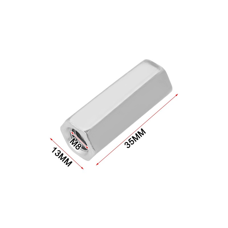 Create idea 4 Pieces Turnbuckle Nut with Right Thread M8