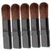 IWOWHERO Blush Brush Set 5pcs Mini Makeup Brushes Soft Travel