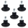 Luomorgo 5 Pcs 2" Bell Glides Replacement Office Chair Swivel