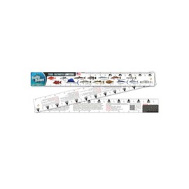 Salty Bones Texas Saltwater Lawstick - 36" Folding Fishing Ruler - Made in The USA - Newest Version