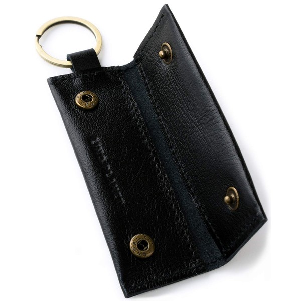 LINO PLANET Men's Key Holder, Coin Purse, Leather, Genuine Leather,