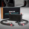 GPLUS 10 Row AN10-10AN Aluminum Engine Transmission Oil Cooler Kit