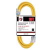 EP Cable de extensión para exteriores SJTW 12/3, 25 pies,