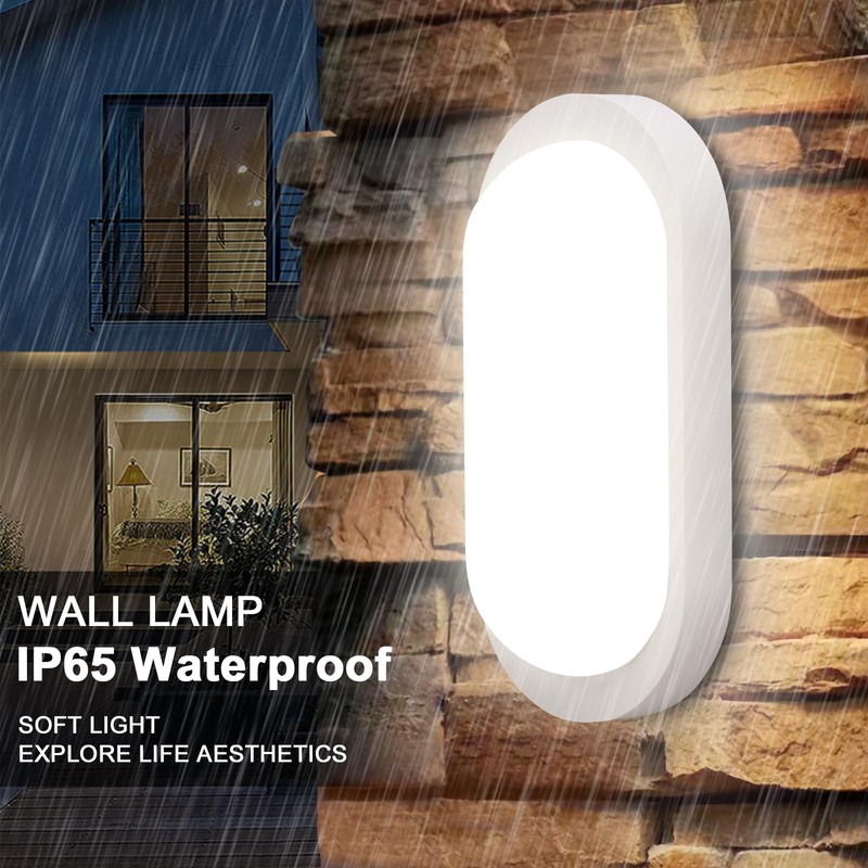 Oraymin 10W LED Wall Lamp with Motion Sensor, 4000K Neutral