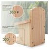 wildtier liebe Squirrel Feeder Weatherproof I Made of Screwed Solid