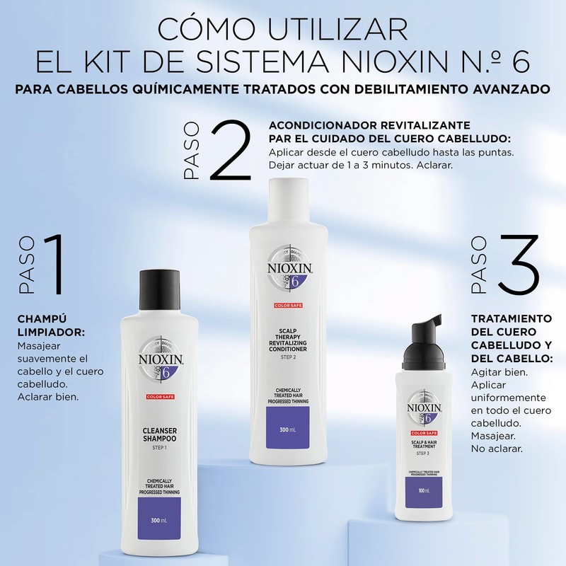 NIOXIN System 6 Cleanser Shampoo