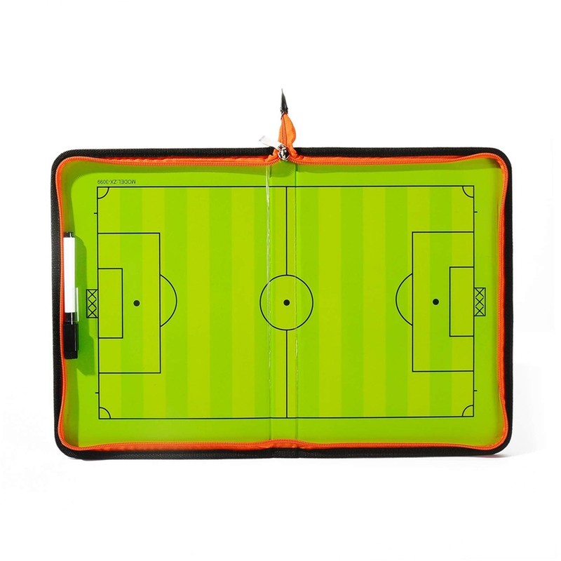 RoseFlower 16.54'' x 11.02'' Coaches Tactical Board, Portable Professional Football/Soccer