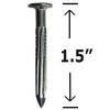 1.5” – Fluted Hardened Concrete Masonry Nails for Cinder Block,