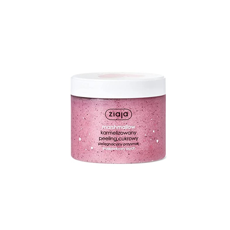 Ziaja Marshmallow Karamellisiertes Zucker Peeling Sugar Scrub Erdbeere 300 ml