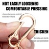 Wikavanli Metal Keychains Keyring Key Chain Ring Clip Holder Organizer