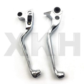 SMT-Chrome CNC Aluminum Black Brake Clutch Skull Zombie Lever Compatible with H-D XL Sportster 883 1200 softail [B01D0QWG66]