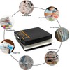 Lineco Museum Archival Storage Box, 17.75x22.75x3 in. Drop Front Design.