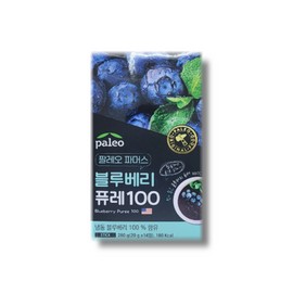 Paleo Blueberry Puree 100 20g x 14 packets / 팔레오 블루베리 퓨레 100 20g x 14포