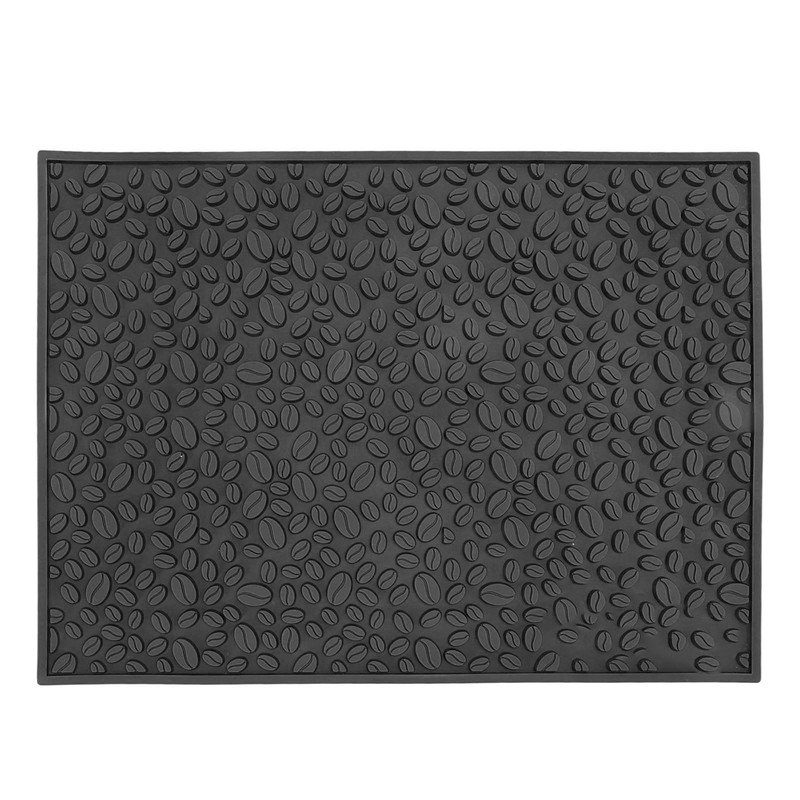 Non Slip Cup Mat Coffee Bean Design Desktop Bar Counter