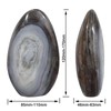 Rockcloud Irregular Ocean Jasper Palm Stones for Positive Energy, Self-Standing