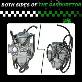 Rebuiman TRX350 Carburetor Fit for Honda Rancher 350 TRX350TM TRX350TE 350ES 350FMTE 350FE 2000-2006 4 Stroke ATV Replace for 16100-HN5-305 16100-HN5-M41 Carb
