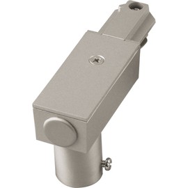 Progress Lighting P8746-09 Top and End Feed For Wire, 3/8-Inch Greenfield Or 1/2-Inch Emt Floating Canopy, Brushed Nickel