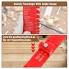 Chisel Sharpening Jig with Diamond Sharpening Stone 400# 1000# Grit,